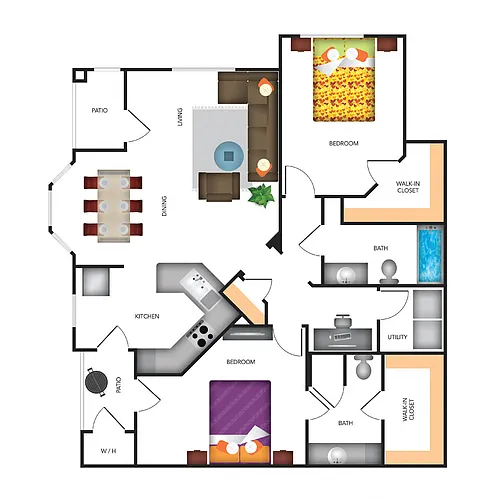 Floor plan Bella Vista Lower