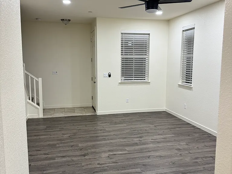 Living Room. Upgraded Floors and lighting