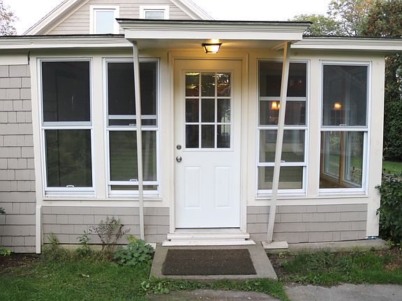 Back door and 3-season porch