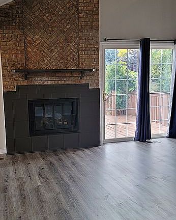 Living room out to deck