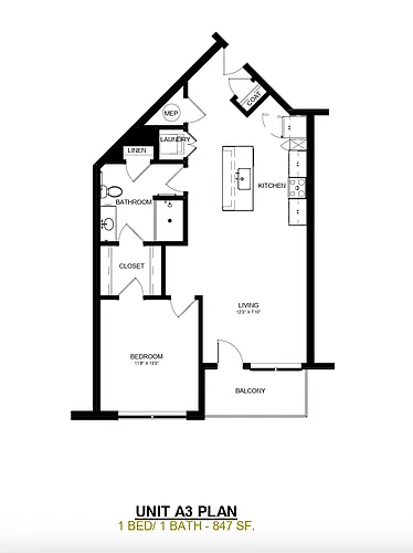 Floor plan Passage