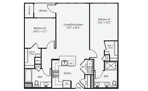 Floor plan B2-3