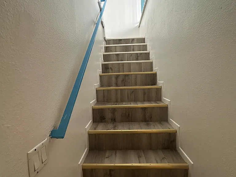Stairs to Upstairs living space