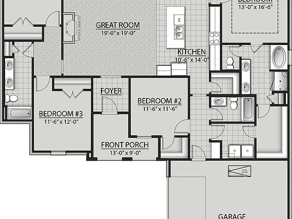 Klein III G - Floorplan - DSLD Homes