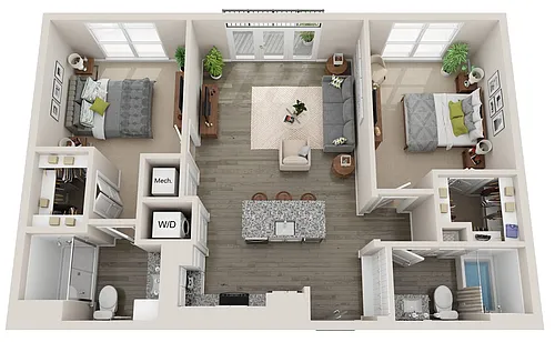 Floor plan B2B