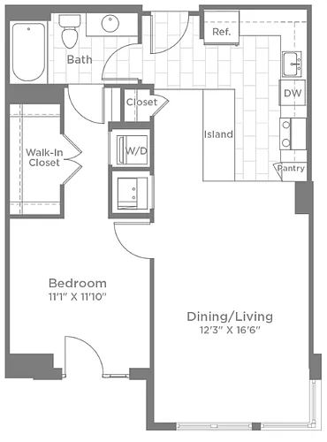 Floor plan A1c