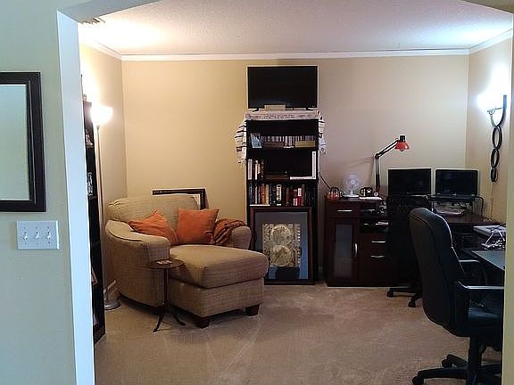 Living Room, 12' x 12.4'
