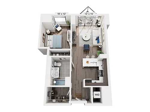 Floor plan A13