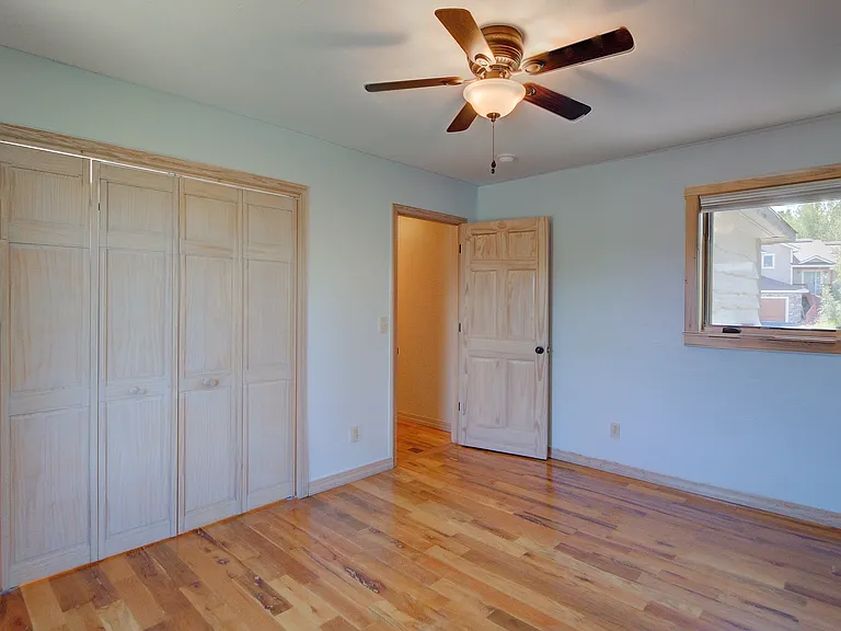 2nd upper bedroom with large closet