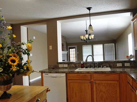 Kitchen open to Living Area