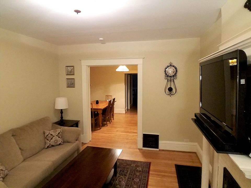Living room looking into dining room