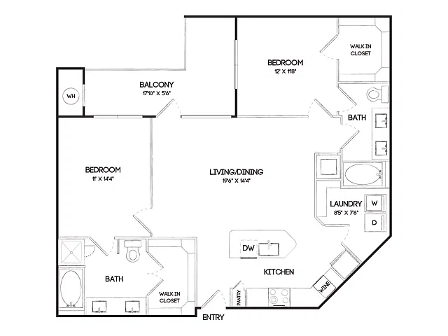 Floor plan B3