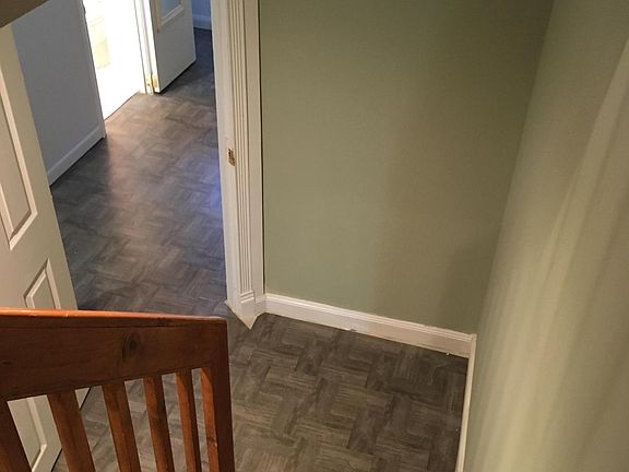 Stairs going down to your room.