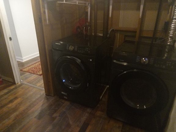 Utility Room with new washer/dryer