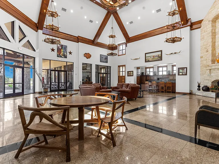 Clubhouse interior.....