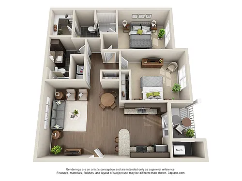 Floor plan English Villas