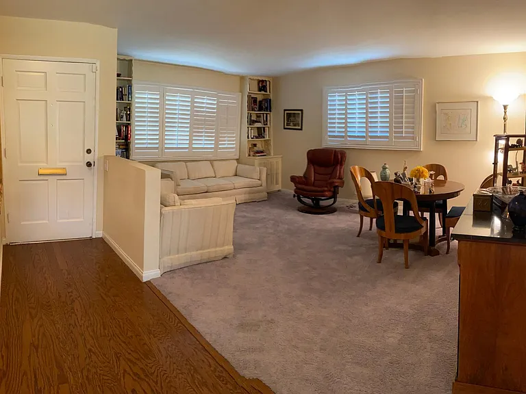Living room and Dining area