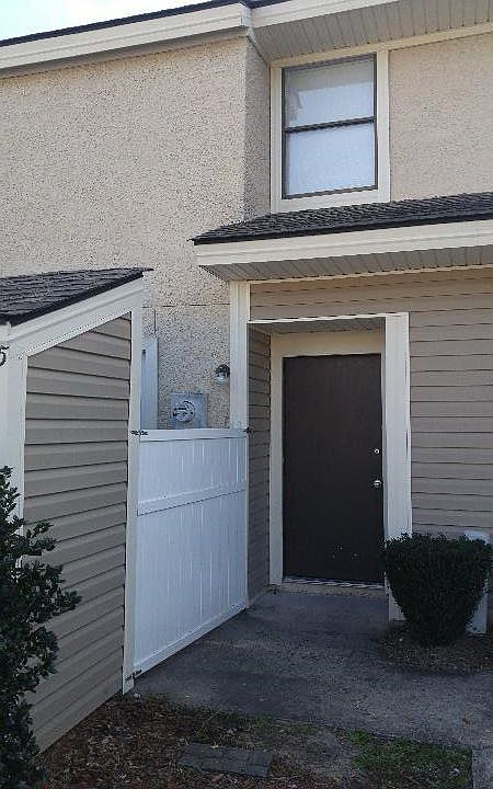 Condo has storage inside gate for outdoor equipment. Condo