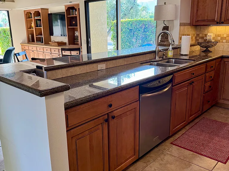 Kitchen area.