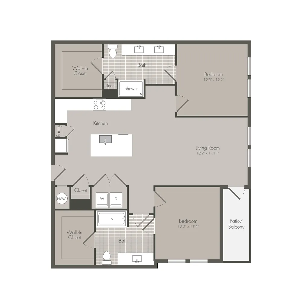 Floor plan B22