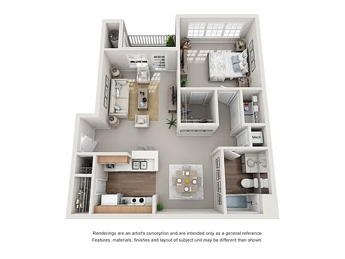 Floor plan The Gray