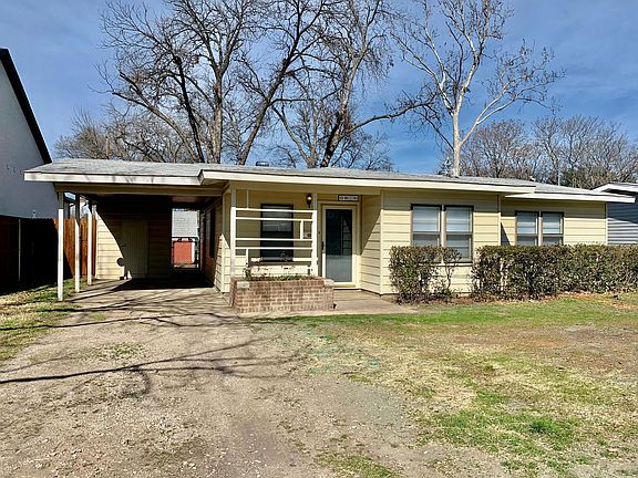 Driveway and single car carport