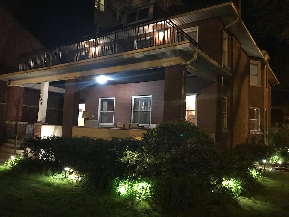 Your private deck is on the second floor of the building