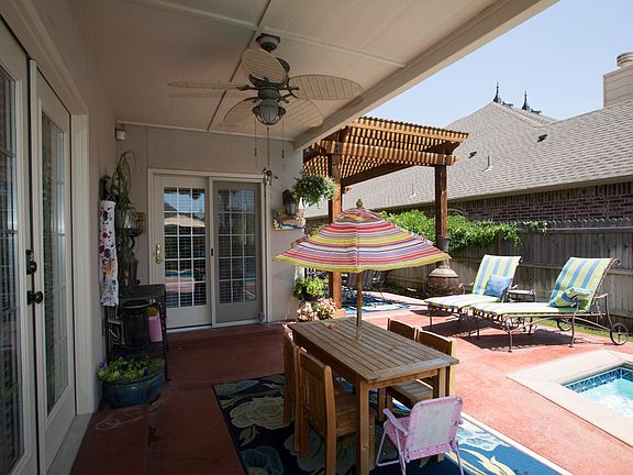 Porch and Pergola by pool