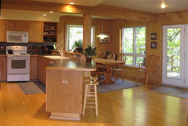 Kitchen and Dining Area