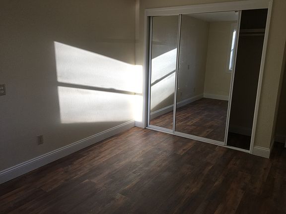 bedroom with full closet