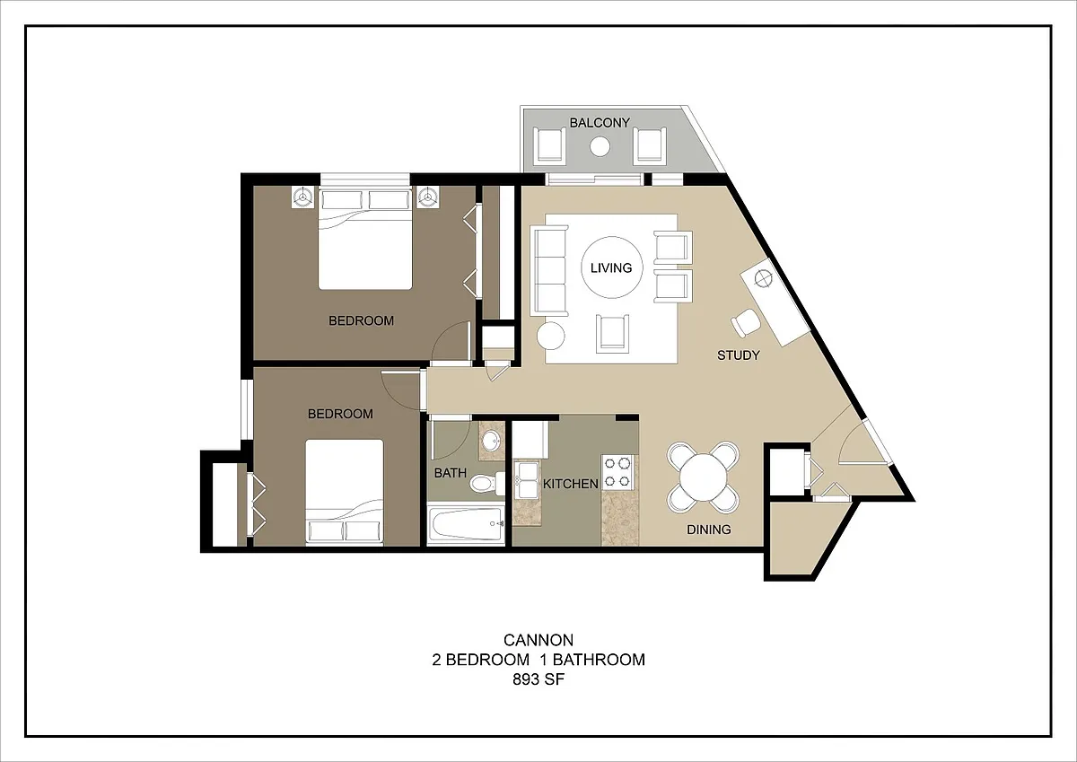 Floor plan Cannon
