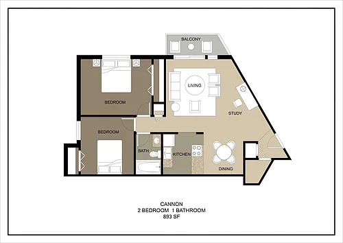 Floor plan Cannon
