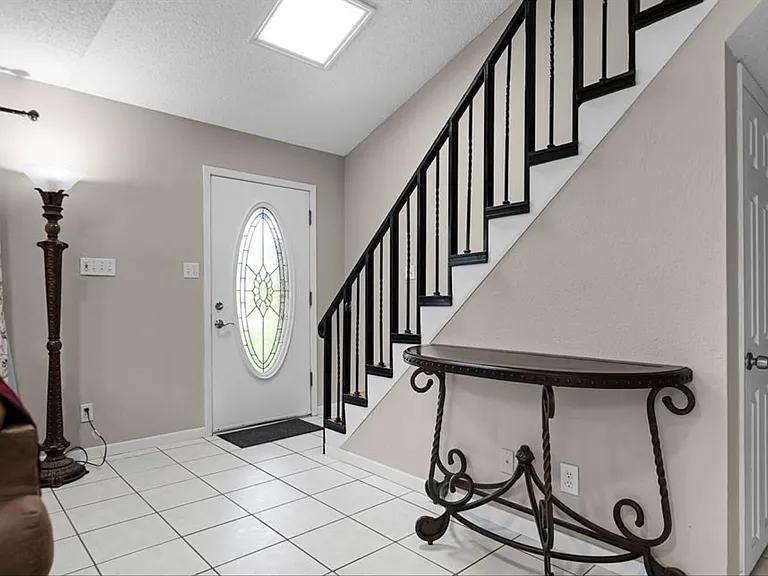 Staircase is steep but you get used to it. Two bedrooms upstairs.