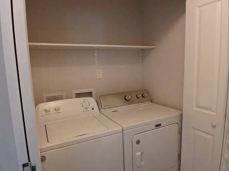 washer and dryer