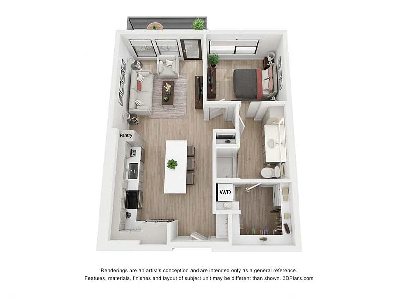 Floor plan 1-C