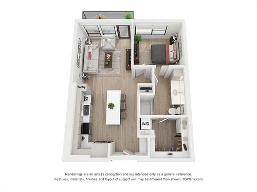 Floor plan 1-C