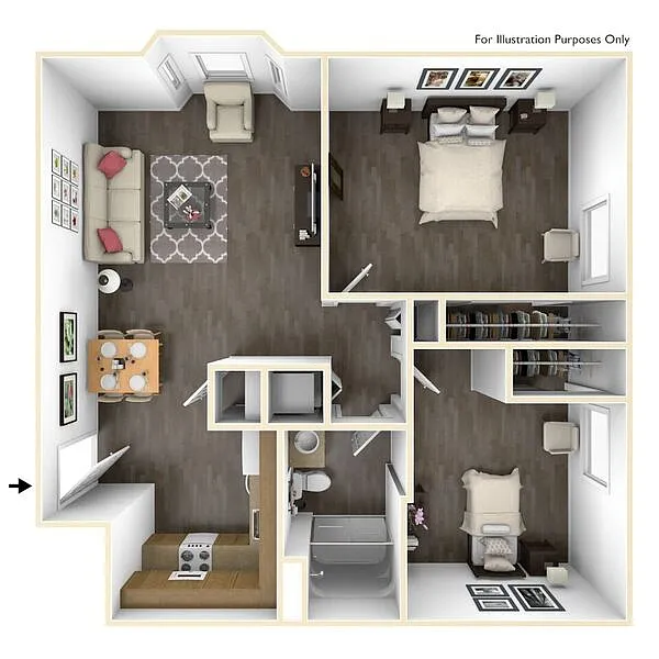 Floor plan 21B