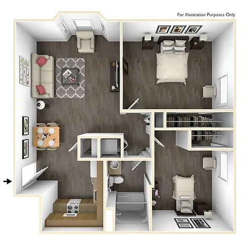Floor plan 21F