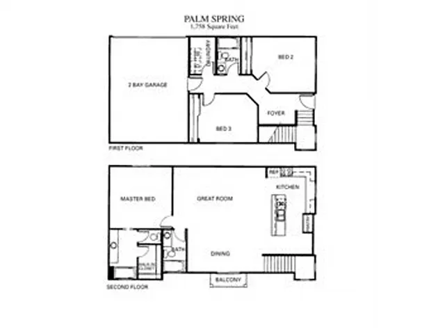 Floor plan Palm Springs