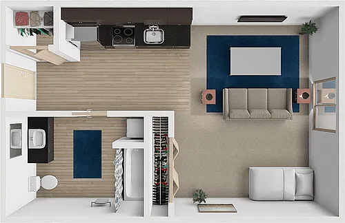 Floor plan McDowell