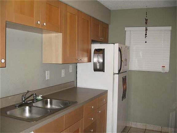 Kitchen with Refrigerator