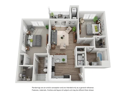 Floor plan B1 The Cape Elizabeth