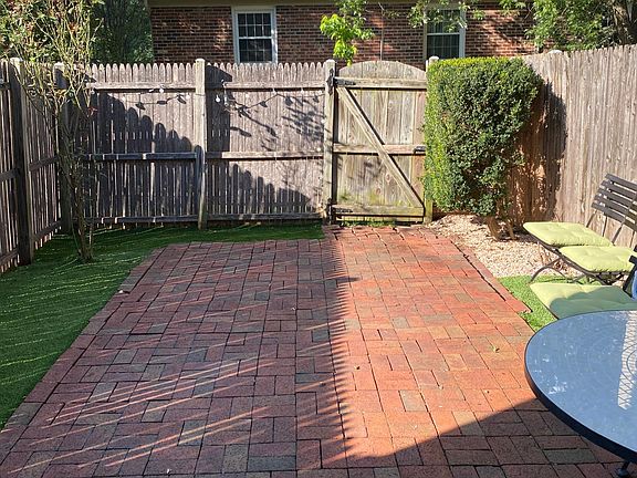 Fenced in Patio