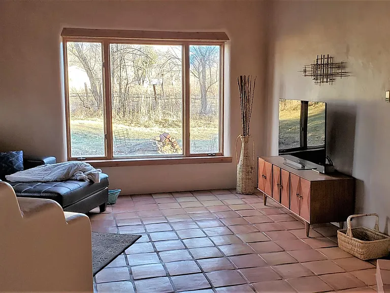 Living Rm with a view to the adjacent vineyard