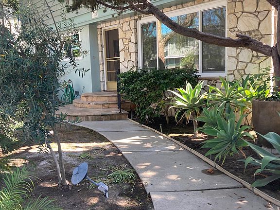 Walking up to the front door of the unit