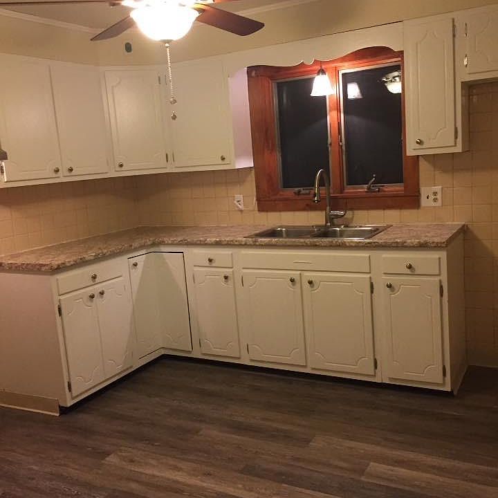 Updated and spacious kitchen