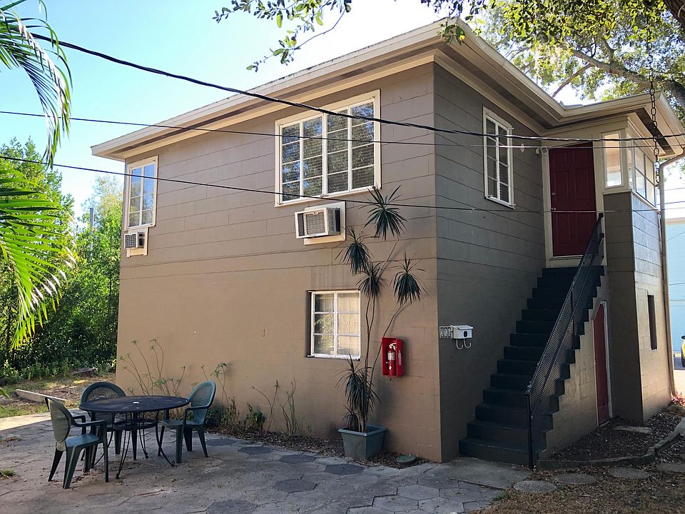 Entry and shared patio