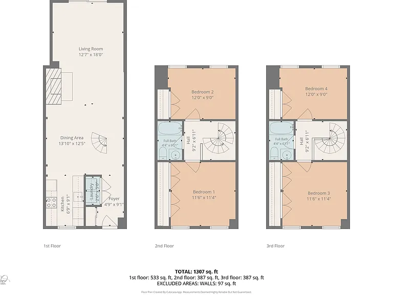 FLOOR PLAN: ALL LEVELS