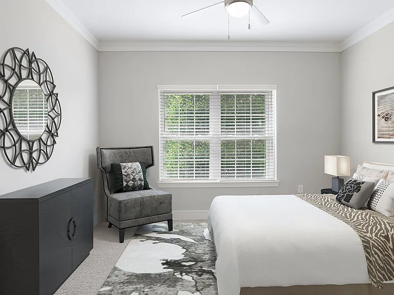 Floor to ceiling windows in your bedroom