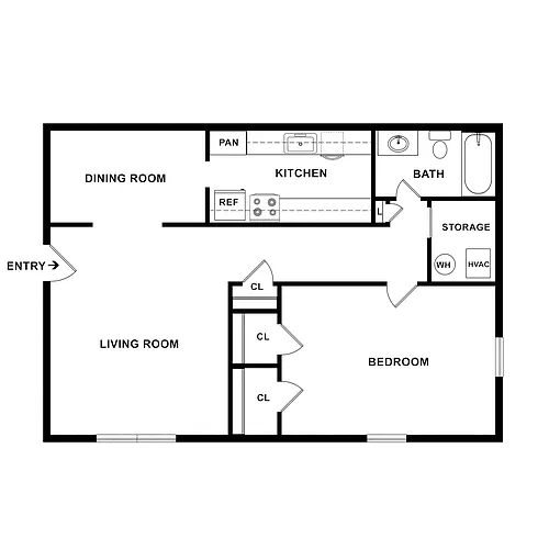 Floor plan 1/1 GN/C